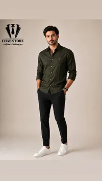 طقم قميص وبنطال كاجوال - إيهاب ستور (Ehab Store)