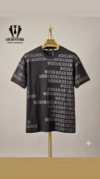 تيشيرت بطبعة شعار BOSS (BOSS)