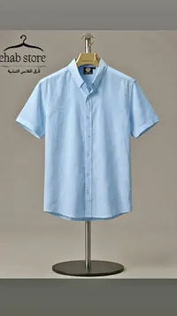 قميص رجالي قصير الأكمام - إيهاب ستور (Ehab Store)
