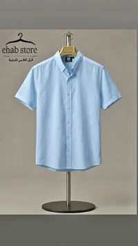 قميص رجالي بأكمام قصيرة - إيهاب ستور (Ehab Store)