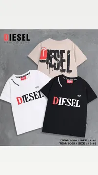 طقم تيشيرتات أطفال صيفية - ديزل (Diesel)