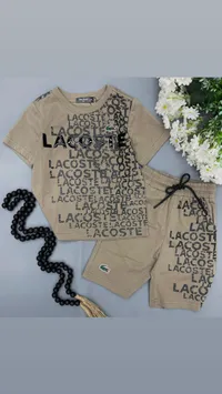 طقم ملابس أطفال صيفي - لاكوست (Lacoste)
