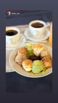طبق بروفيترول مشكل - مطعم إيفان (Evan Restaurant)
