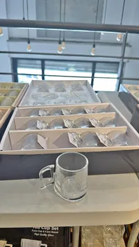 طقم أكواب شاي - 6 أكواب و 6 صحون (Tea Cup Set)