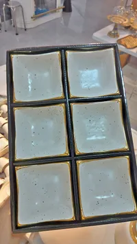 أطباق تقديم صغيرة - طقم 6 قطع