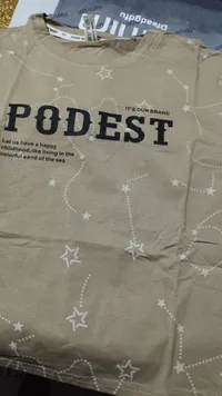 تيشيرت صيفي بنقشة النجوم - بوديست (Podest)