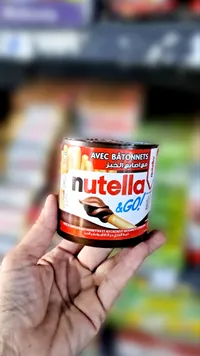 نوتيلا آند جو مع أصابع الخبز (Nutella)