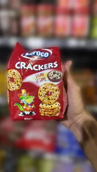 كراكرز بالسمسم - كروكو (Croco)