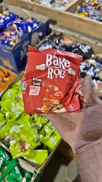 سناك خبز محمص بنكهة الكاتشب - بيك رولز (Bake Rolz)