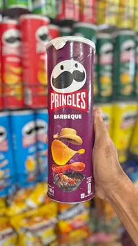 رقائق البطاطس بنكهة الباربيكيو - برينجلز (Pringles)