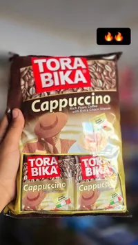 قهوة كابتشينو مع حبيبات الشوكولاتة - تورابيكا (Torabika)