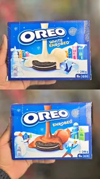 بسكويت أوريو مغطى بالشوكولاتة (Oreo)