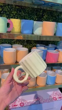 كأس مقهى بتصميم مموج (Generic Mug)
