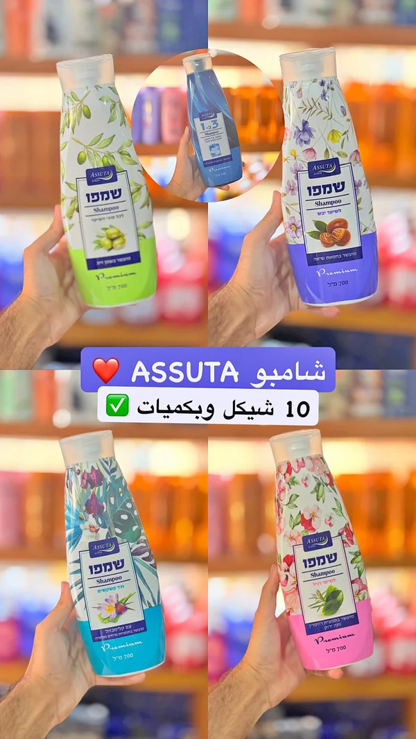 شامبو بريميوم - أسوتا (ASSUTA) - مواد غذائية وبقالة - سوق غزة
