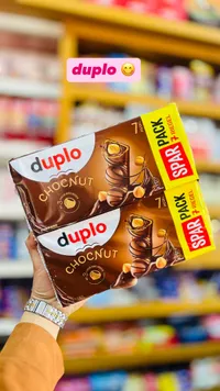 أصابع شوكولاتة محشوة بالبندق - دوبلو (Duplo)