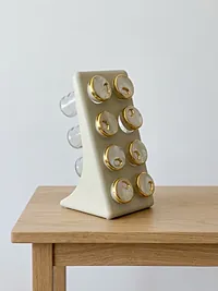 حامل علب توابل منظم