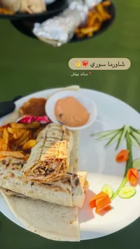 وجبة شاورما سوري - ساند بيتش