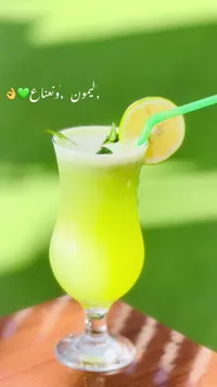 عصير ليمون بالنعناع الطازج