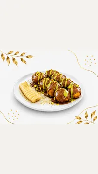 كرات البان كيك بالشوكولاتة والفستق