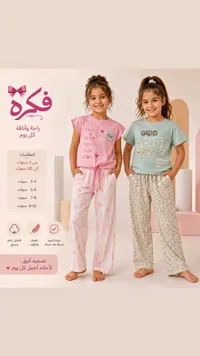 بيجامات أطفال - فكرة