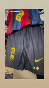 طقم برشلونة - ميسي 10 (Nike)