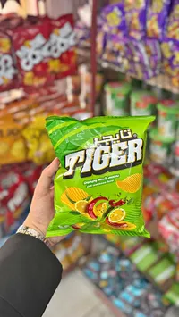 شيبس بطاطس بطعم الشطة والليمون - تايجر (Tiger)