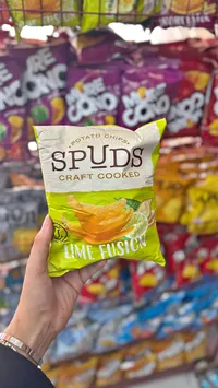رقائق بطاطس كرافت كوكد بنكهة الليمون - سبادز (Spuds)