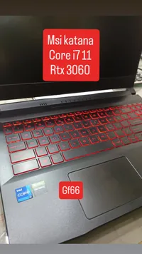 MSI Katana GF66 Core i7 11th Gen RTX 3060