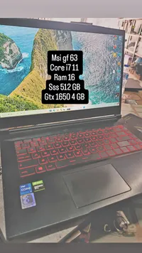 لابتوب جيمنج ام اس اي جي اف 63 (MSI)