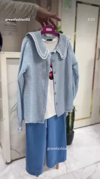 طقم ملابس أطفال صيفي - جرين فاشن (Green Fashion)