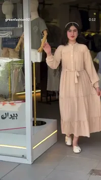 فستان بناتي طويل - بيراك