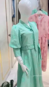 فستان أطفال مطرز - جرين فاشن (greenfashion)