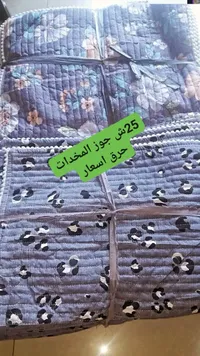 طقم جوز مخدات مبطن بنقوش متنوعة - سوق غزة