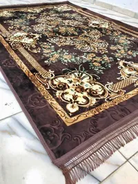 سجادة أرضية كلاسيكية مخملية