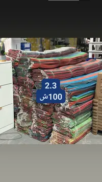 حصير بلاستيكي ملون للمفروشات - سوق غزة
