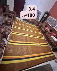 حصير أرضي تقليدي مقاس 3.4 متر - سوق غزة