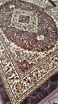 سجادة أرضية كلاسيكية بنقوش شرقية