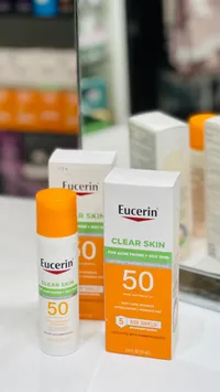 لوشن واقي شمس للبشرة الدهنية والمعرضة للحبوب - يوسيرين (Eucerin) - سوق غزة