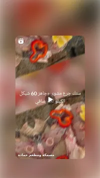 سمك جرع مشوي مجاهز - 60 شكل