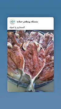 سمك سنجاري متبل - مسمكة ومطعم حمادة