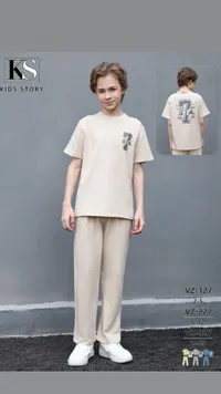 طقم ملابس صيفي للأطفال - كيدز ستوري (Kids Story)
