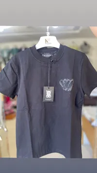 تيشيرت أطفال أسود - دبليو جينز (W Jeans)