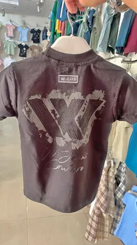 تيشيرت أطفال أسود - دبليو جينز (W Jeans)