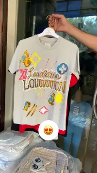 تيشيرت أطفال بتصميم عصري - لويس فيتون (Louis Vuitton)