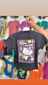تيشيرت أطفال بطبعة هالو كيتي (Hello Kitty)