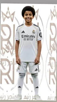 طقم كرة قدم للأطفال - ريال مدريد (Adidas)