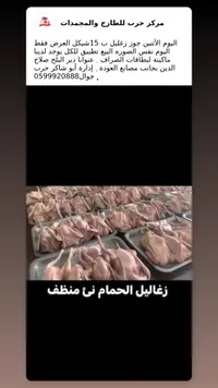 زغاليل حمام منظفة - مركز حرب - سوق غزة