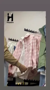 علاقات ملابس سوداء متعددة الخطاف