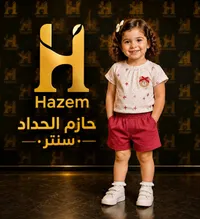 طقم ملابس صيفي للأطفال - حازم الحداد سنتر (Hazem)