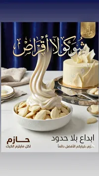 شوكلاتة أقراص بيضاء - بوليفا